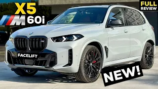 2024 BMW X5 M60i LCI NEW FACELIFT V8 Exhaust Sound Exterior Interior FULL In-Depth Review