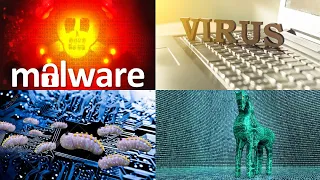 What is the difference between Malware, Viruses, Worms & Trojans? - Simply Explained!