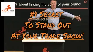 #1 Simple Secret To Attract More People To Your Trade Show Booth.