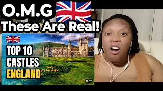 American Reacts to TOP 10 CASTLES TO VISIT IN ENGLAND (These are MAGNIFICENT!!!)