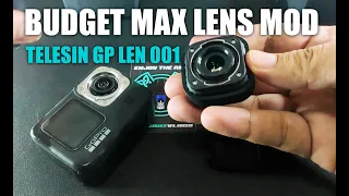 Budget Max Lens Mod for GoPro | Telesin | Review and Ride Test