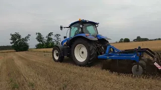 Gruberowanie 2023🔥 New Holland T6030 w akcji🔥