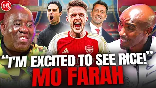 Olympic Gold Medallist Mo Farah Excited To See Declan Rice! | Mo Farah Interview