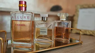 مفضلاتي من عطور شانيل لفصل الخريف🍂CHANEL Coco mademoiselle,Gabrielle,Allure sensuelle💥#عطور