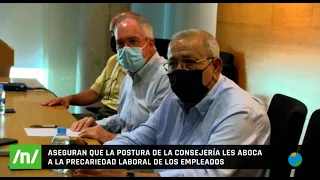 21/06/2021 Paro en el transporte escolar por falta de entendimiento con la consejería de Educación