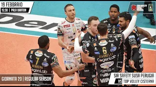 Live Social | Sir Safety Susa Perugia - Top Volley Cisterna | 19.02.23