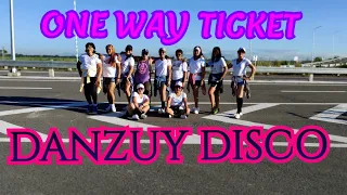 ONE WAY TICKET | DANZUY TEKNO REMIX 2021 | CLEX ZUMBA MOMIES | RIDER ASCALYENTE DANCE WORKOUT 2021