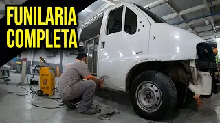 Funilaria Finalizada + Desmontagem da Peugeot Boxer |  Tapa na Caranga #EP02