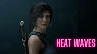 Lara Croft Edit || Heat Waves #tombraider #shorts