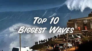 Top 10 Places with the Biggest Waves 🌊 on Earth | Surfing  | Full HD Video