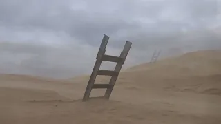 Puissantes rafales par effet Venturi sur la dune du Pilat et ses paléosols