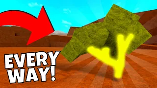 EVERY WAY to get Yellow GLOW WOOD in Lumber Tycoon 2!