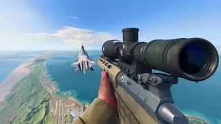 Worlds First Jet Snipe in Battlefield 2042!