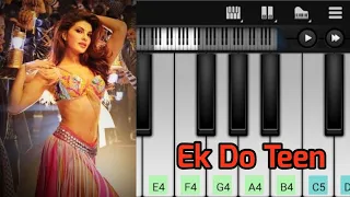 Ek Do Teen | Baaghi 2 | Easy Piano Tutorial | Perfect Piano