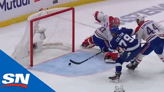 Ross Colton Finishes Beautiful Passing Play To Beat Carey Price