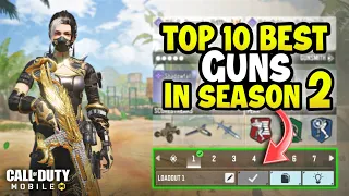 Top 10 Best Guns in CODM Season 2 | Gunsmith Loadout/Class Setup | Cod Mobile