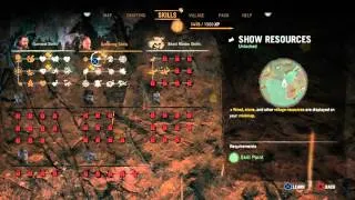 Far Cry Primal - Extra Health ll Unlocked (Survival Skill) Gameplay Information Sequence PS4