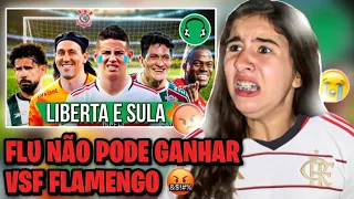 REACT ♫ SÃO PAULO ELIMINADO, TRAVE SALVA O TIMÃO, FLU AMASSA (e mais!) | Paródia Quando Apaga a Luz