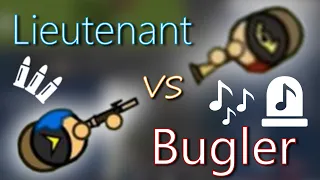 LIEUTENANT VS BUGLER: WHICH IS BETTER?? 50v50 (Surviv.io)