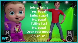 little baby bum- johny johny yes papa, karaoke