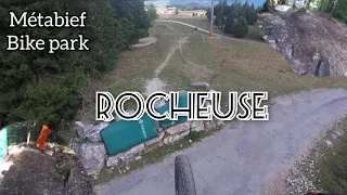 Piste noir de métabief rocheuse