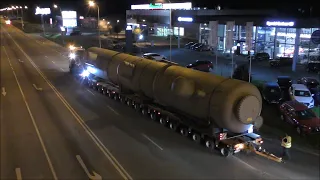 Megatransport - 33 metrů/121,2 tun x part 2 - Nadměrný náklad - Heavy transport - Schwertransport