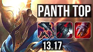 PANTHEON vs ZAC (TOP) | 11/2/15, Legendary, Rank 13 Panth | KR Grandmaster | 13.17