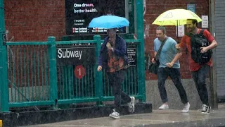 Remnants of Tropical Storm Elsa hit New York City and the tri-state area, causing floods