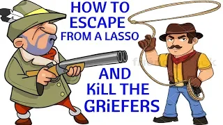 Red Dead Redemption 2 How To Escape From A Lasso Fast & Easy & Kill Online Griefers Trolls Griefing