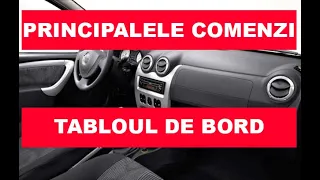 PRINCIPALELE COMENZI SI TABLOUL DE BORD AL MASINII| Lectia 1 partea 2