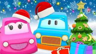 Christmas cartoons for kids & cartoon cars for kids - Christmas tree & car cartoons for babies.