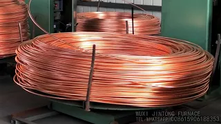 Copper Rod Upward Continuous Casting Machine Copper Wire Production Line