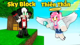 MỀU THỬ THÁCH 24H SINH TỒN SKYBLOCK THIÊN ĐƯỜNG TRONG MINECRAFT #1*1 NGÀY REDHOOD Ở TRÊN THIÊN ĐÀNG