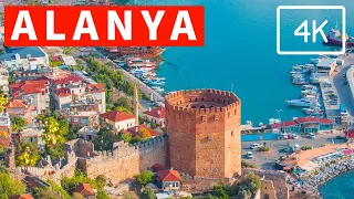 Amazing views of Alanya |  Alanya turkey  4K   by Drone