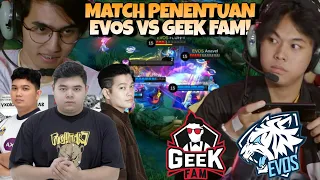 MATCH PENENTUAN EVOS DAN GEEK ! EVOS VS GEEK MATCH 3 - MPL S13