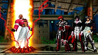 The King of Fighters (MUGEN) | D. Yashiro Rhythm vs Iori Orochi