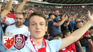 Attending the Scariest Football Club in Europe | RED STAR vs CLUJ