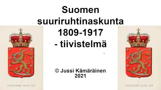 Suomen suuriruhtinaskunta 1809 1917