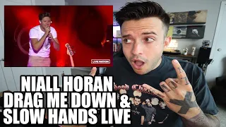 Niall Horan - Drag Me Down & Slow Hands LIVE Reaction