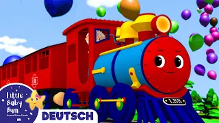 Das Farbenzug Lied | Kinderlieder - Little Baby Bum Deutsch | Cartoons für Kinder