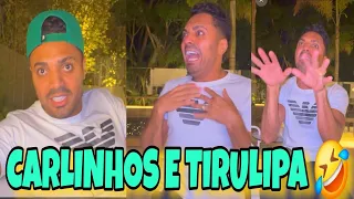 ✅ CARLINHOS MAIA RINDO MUITO COM TIRULIPA NA SUA CASA CONTANDO HISTÓRIAS 🤣🤣