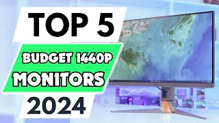 Top 5 Best Budget 1440p Monitor of 2024 | 5 Best Budget 1440p Monitor 2024