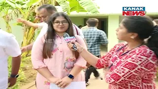 Voters' Reaction In Long Queues At Polling Booth In Dharmasala Assembly Constituency