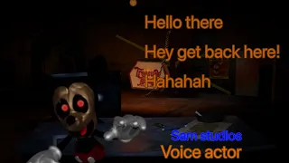 The five nights at treasure island movie voice actors and voice lines
