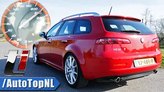 ALFA ROMEO 159 3.2 V6 | ACCELERATION TOP SPEED & SOUND by AutoTopNL