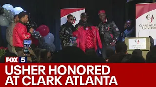 Usher honored Clark Atlanta University | FOX 5 News