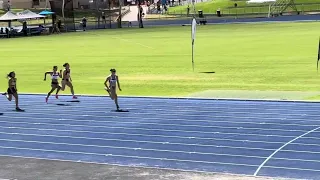 Jordan McMillan ASA State 100m Heat