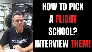 How to pick a Helicopter Flight School