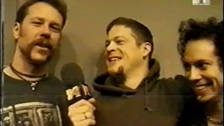 Metallica - MTV Europe Music Awards - Jason's Video Diary (1996) [TV Broadcast]