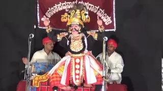 Yakshagana: Kondadakuli Ramachandra Hegade as Salva  In Bheeshma Vijaya